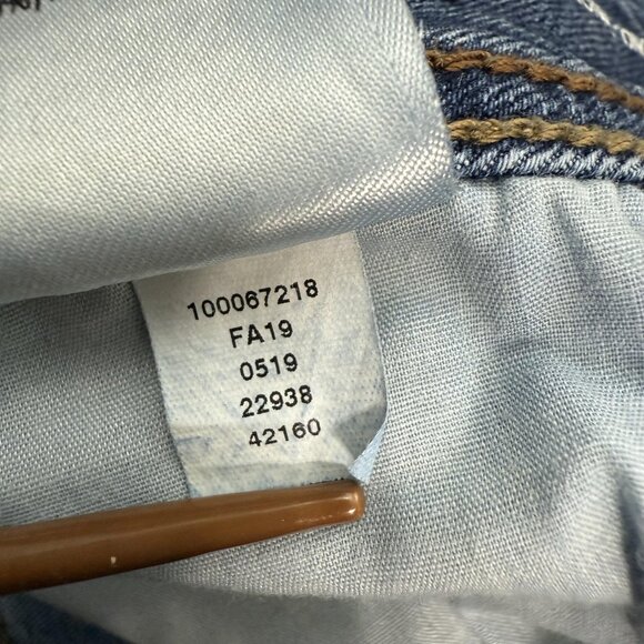 INC Jeans Womens 10S Skinny Leg Regular Fit Preppy Blue‎ Denim Stretch 30x28 - Picture 7 of 8